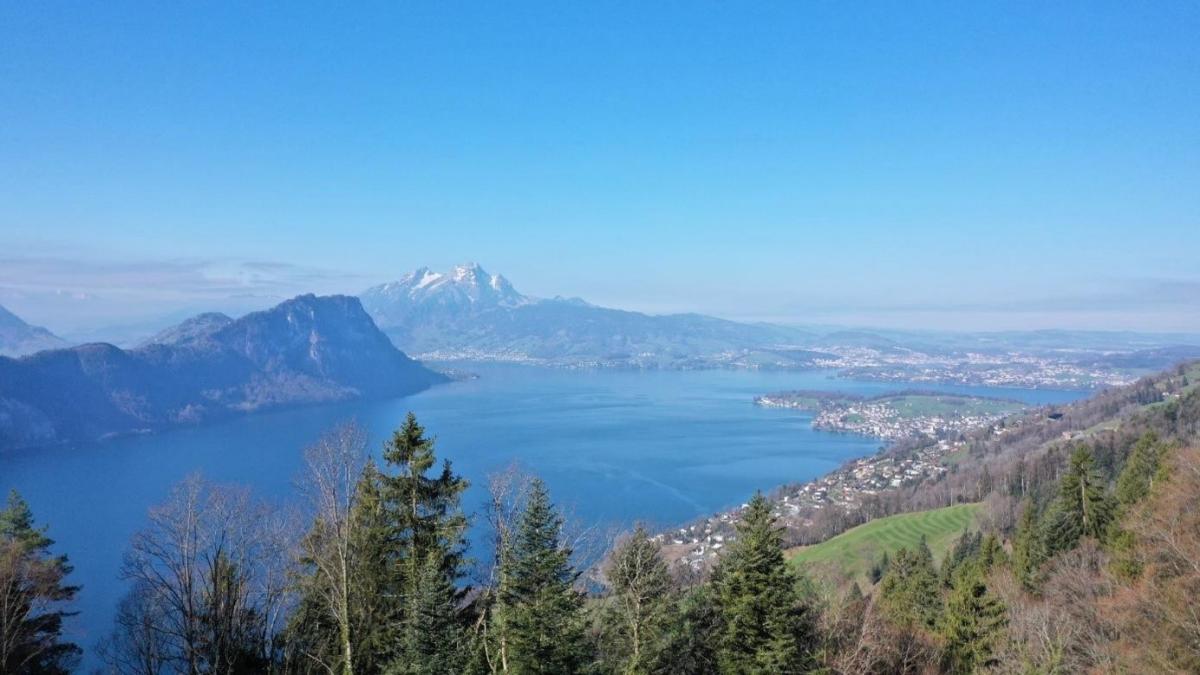 Einzigartige, grosse Baulandparzelle mit Bauprojekt im Herzen der Schweiz mit Blick auf den Vierwaldstättersee - Bild# 1