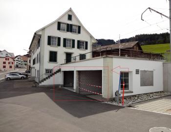 Carport als Lager- oder Einstellraum direkt neben dem BHF Schindellegi / SZ - Bild# 1
